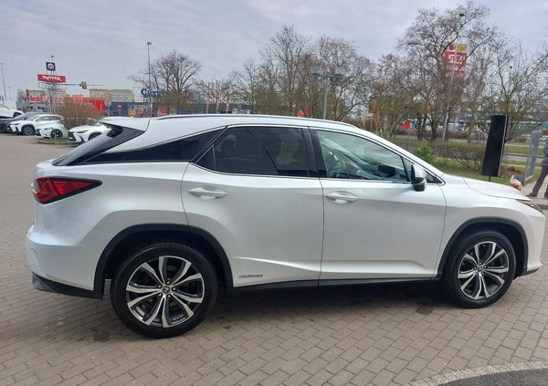 Lexus RX cena 189900 przebieg: 109538, rok produkcji 2018 z Szczecin małe 596